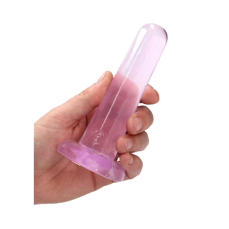 REALROCK Dongs – Non-Realistic, Suction Cup – Pink – 13.5 cm
