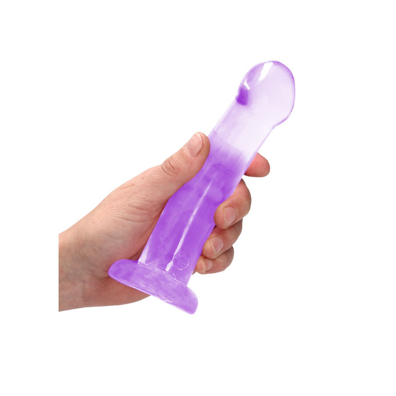 REALROCK Dongs – Non-Realistic, Suction Cup – Purple – 17 cm