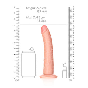 REALROCK flesh 20.5 cm slim realistic dildo – image 8