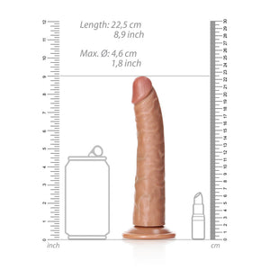 REALROCK tan 20.5 cm slim realistic dildo – image 8