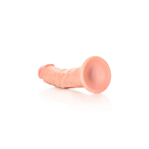 REALROCK 20 cm curved realistic suction cup dildo in flesh – image 6