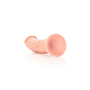 REALROCK 23 cm curved realistic suction cup dildo in flesh – image 6