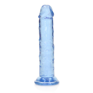 REALROCK crystal clear blue 15.5 cm straight dildo – image 5