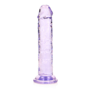 REALROCK crystal clear purple 15.5 cm straight dildo – image 3