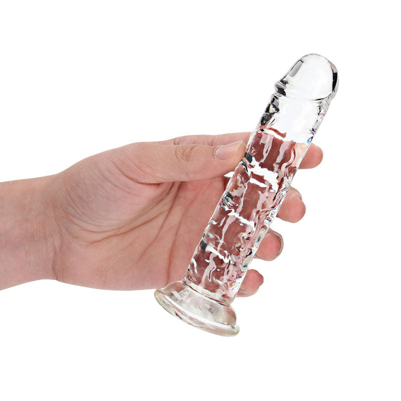REALROCK DONG – Body-Safe, Clear – 15.5 cm