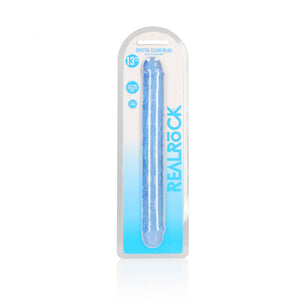 REALROCK crystal clear blue 34 cm double dildo – image 6