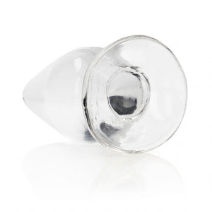 REALROCK crystal clear small 9 cm butt plug in clear – image 3
