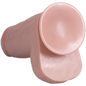 REALROCK flesh 20 cm extra thick dildo with balls – image 6