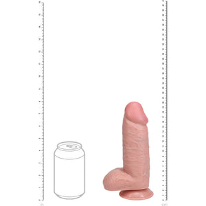 REALROCK flesh 20 cm extra thick dildo with balls – image 7