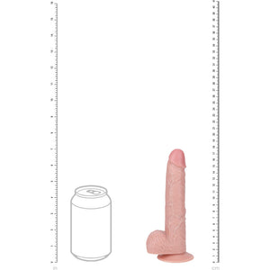 REALROCK flesh 18 cm vibrating dildo with balls – image 6
