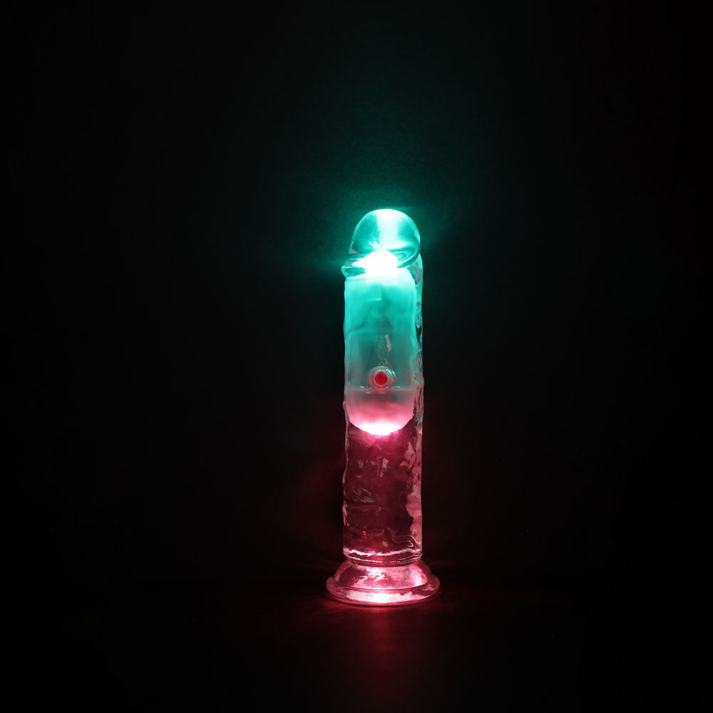 REALROCK Dong – Wireless, Rechargeable – Clear – 16.5 cm