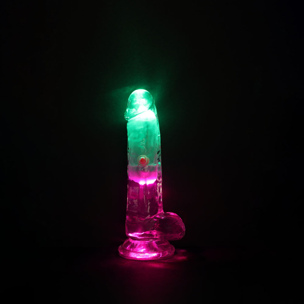 REALROCK Dong – Wireless, Rechargeable – Clear – 16.2 cm