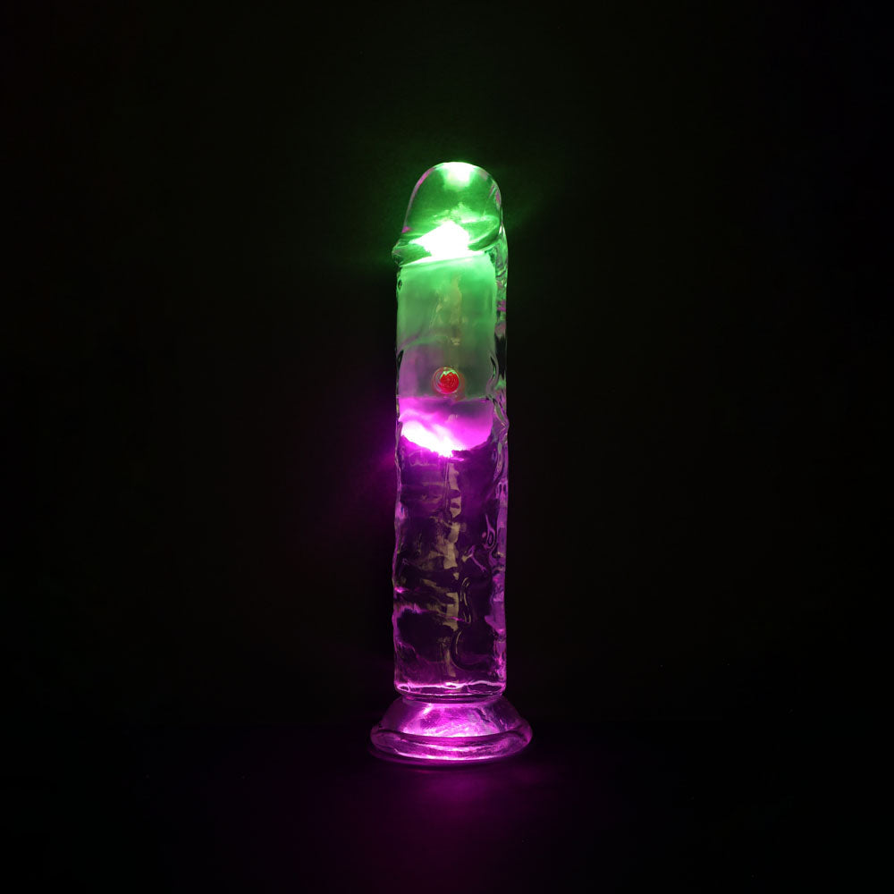 REALROCK Dong – Wireless, Rechargeable – Clear – 20 cm