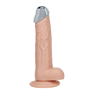 REALROCK Metal Head flesh 8 inch vibrating dildo – image 4