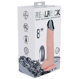 REALROCK Metal Head flesh 8 inch vibrating dildo – image 7