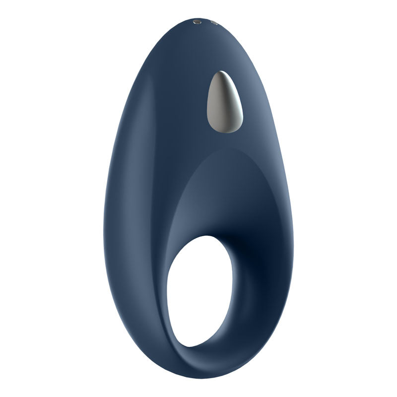 Satisfyer Cock Ring – App Controlled, Body-Safe Silicone – Black