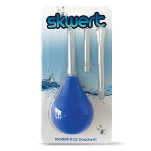 Skwert 240 ml blue douche kit with 3 nozzles