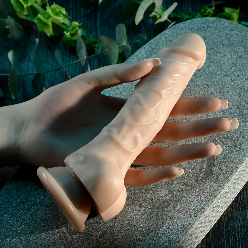 Selopa DONG – Realistic, Body-Safe Silicone – Light Flesh – 19 cm