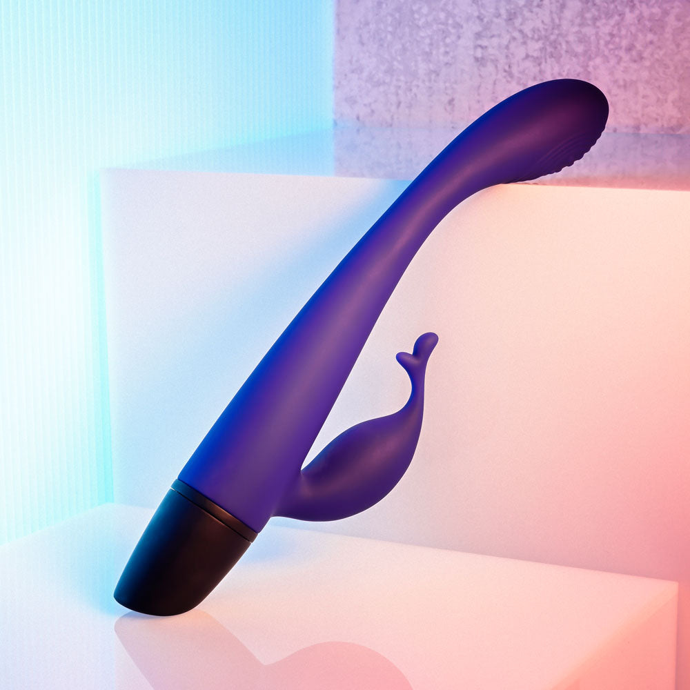 Selopa Vibrator – Rechargeable, Body-Safe Silicone – Purple – 18.3 cm