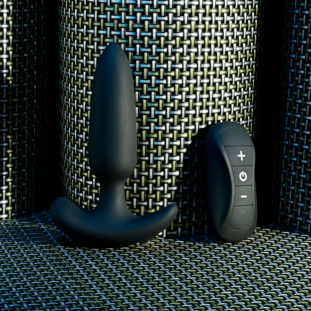 Selopa Anal Toy – USB Rechargeable, Waterproof – Black – 11.3 cm