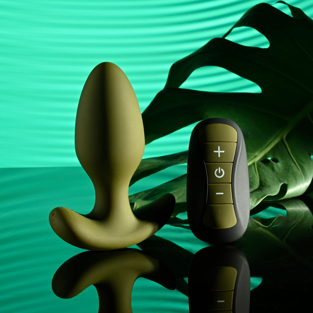 Selopa Anal Toy – USB Rechargeable, Body-Safe Silicone – Green – 10.1 cm