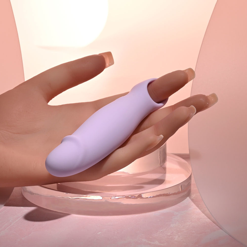 Selopa Vibrator – USB Rechargeable – Body-Safe Silicone – Purple – 11.7 cm