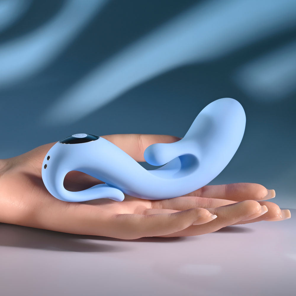 Selopa Vibrator – Rechargeable, Body-Safe Silicone – Blue