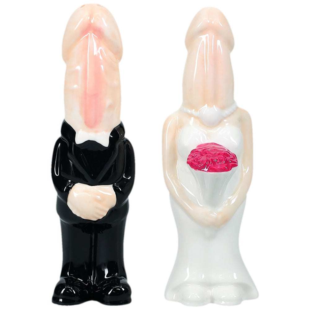 S-LINE Novelty Salt & Pepper Shakers – Fun Design – Multi-Colour