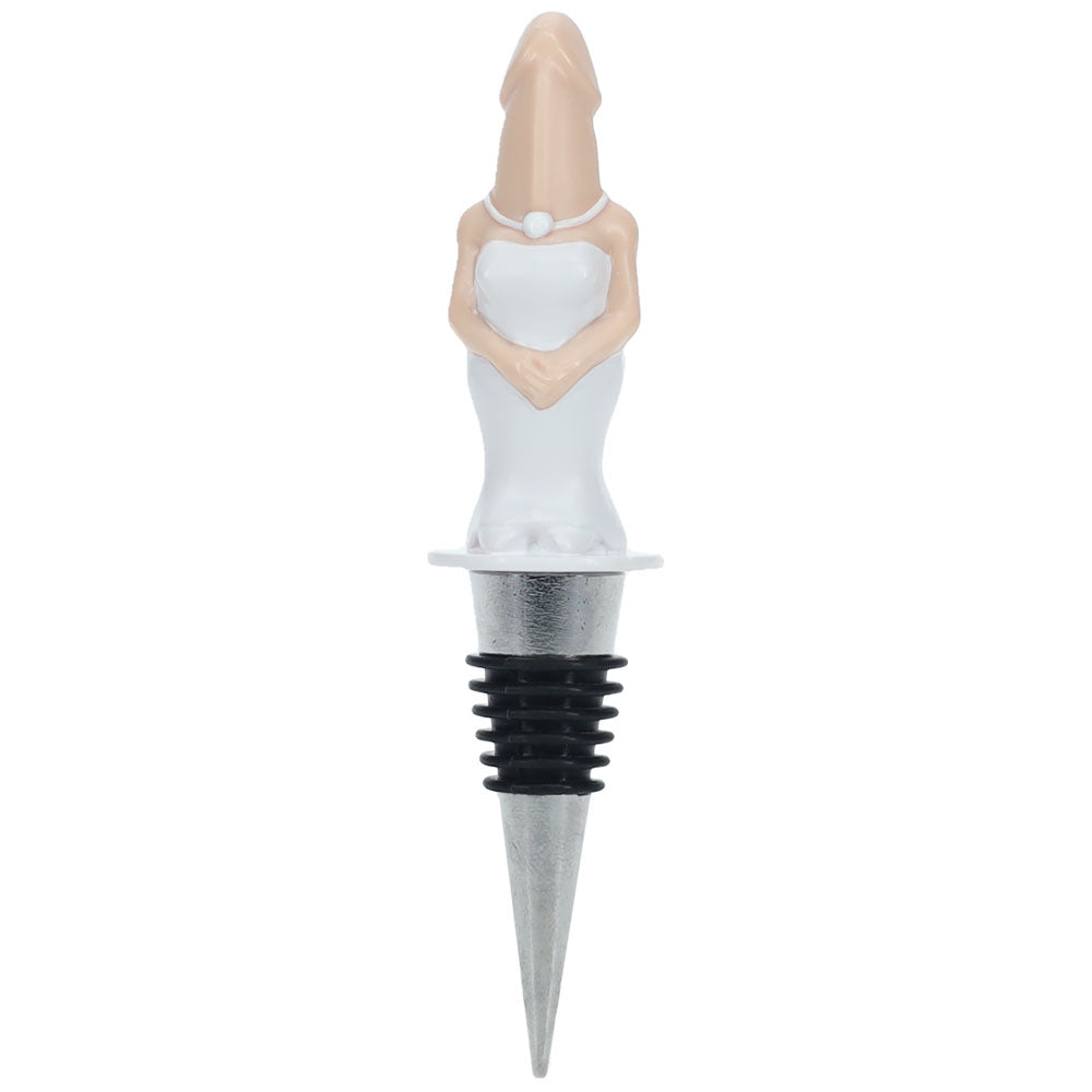S-LINE Novelty Bottle Stopper – Fun Design – Plastic – Bride