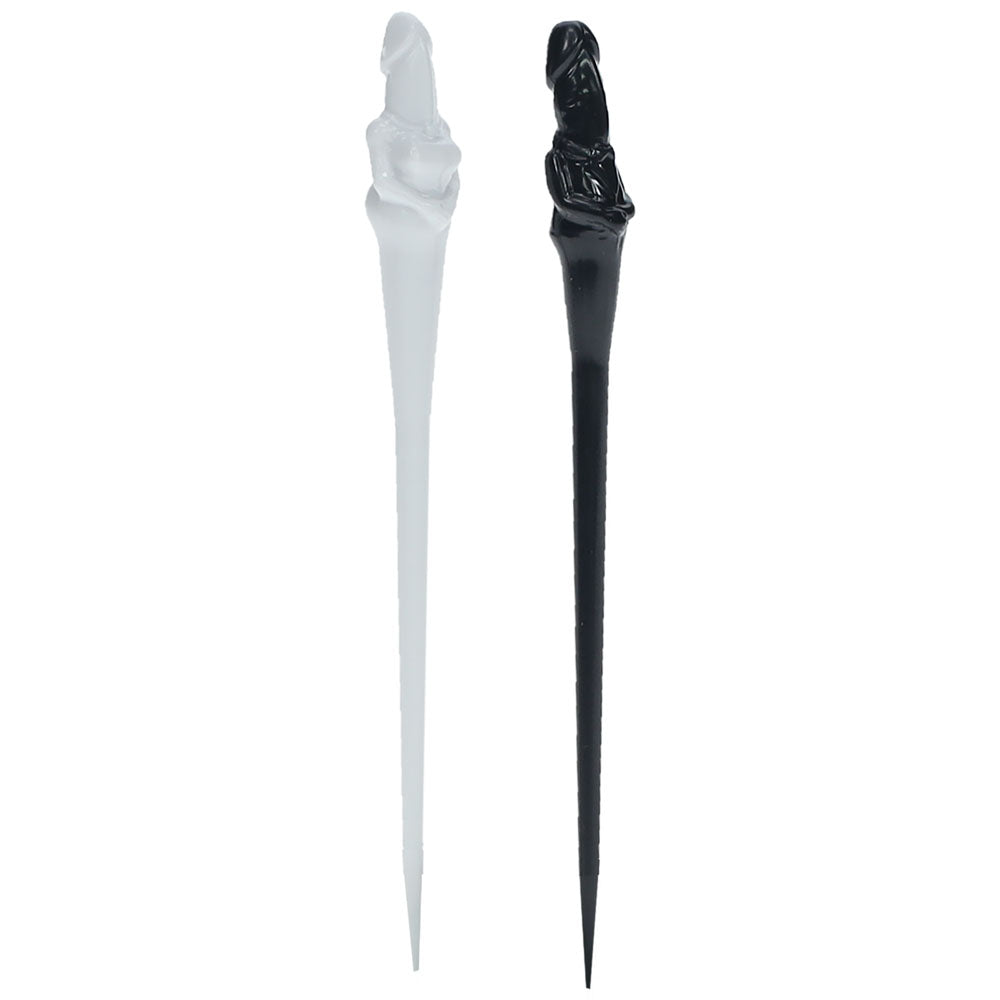 S-LINE Novelties – Couples Toothpicks – Black/White – 20 Pack