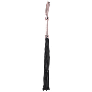 Sex & Mischief Brat rose gold and black flogger – image 4