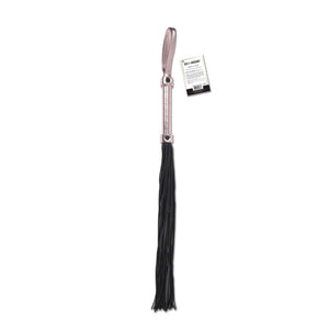 Sex & Mischief Brat rose gold and black flogger – image 7