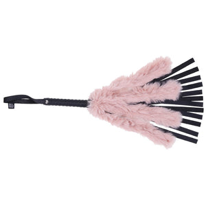 Sex & Mischief Brat black and pink faux fur flogger – image 4