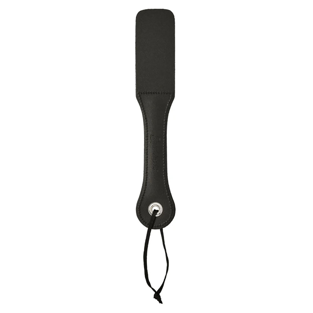 Sex & Mischief Bondage Paddle – Heart-Shaped – Black