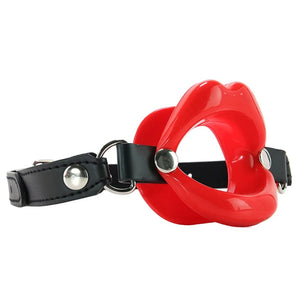 Sex & Mischief red silicone lips mouth gag – image 3