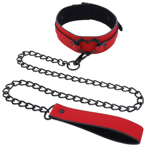 Sex & Mischief Amor red collar and leash – image 3