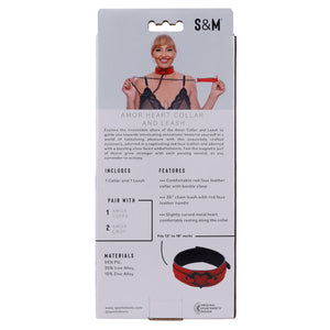 Sex & Mischief Amor red collar and leash – image 9