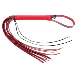 Sportsheets Ex's and Oh's red crystal flogger – image 4
