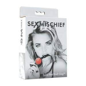 Sex & Mischief solid red ball gag – image 6