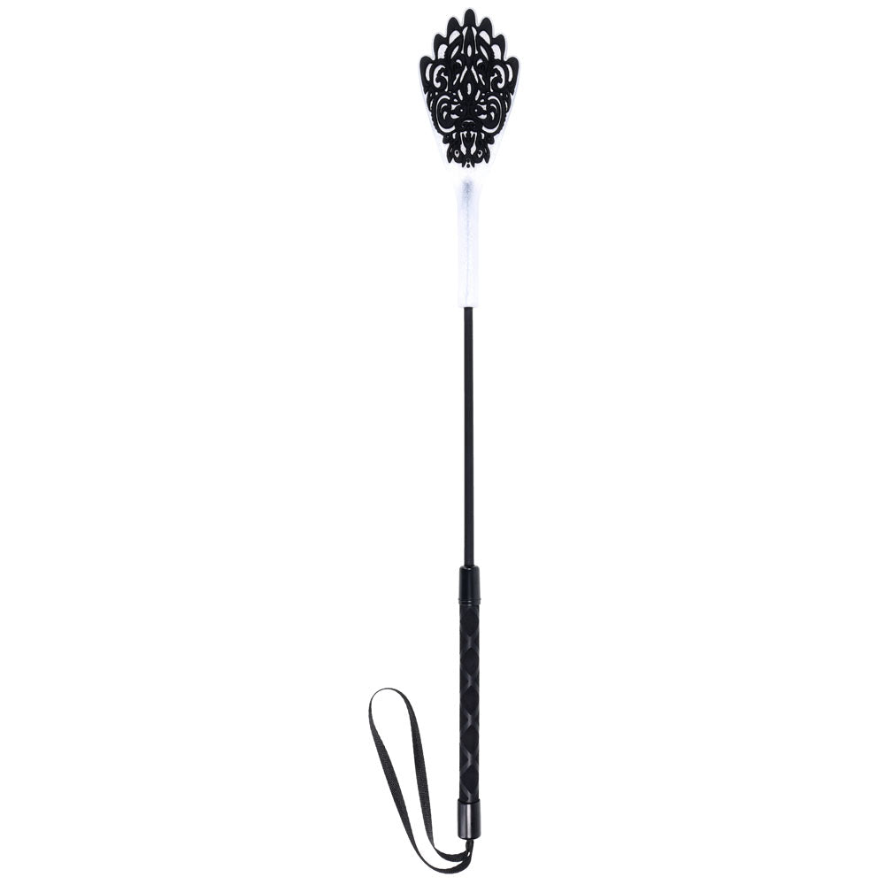 Sex & Mischief Bondage Toy – Lace Design, Body-Safe Silicone – Black/White – 50 cm