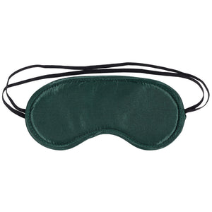 Sex & Mischief Indica green satin blindfold – image 5
