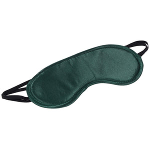 Sex & Mischief Indica green satin blindfold – image 6