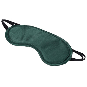 Sex & Mischief Indica green satin blindfold – image 7