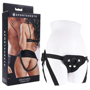 Sportsheets breathable black strap-on harness