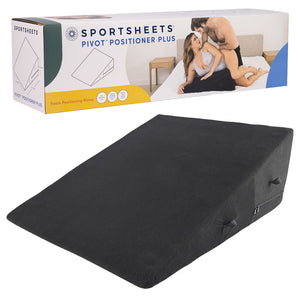 Sportsheets Pivot Positioner Plus black foam wedge