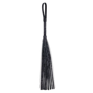 Sportsheets Velvet Noir black chain flogger – image 4