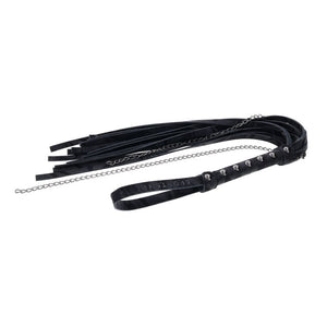 Sportsheets Velvet Noir black chain flogger – image 6