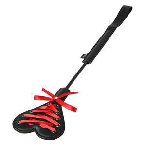 Sex & Mischief Heart Beat black and red crop – image 3