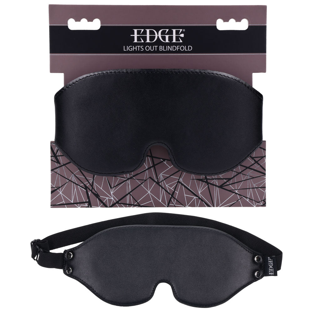 Sportsheets EDGE Lights Out Memory Foam Blindfold