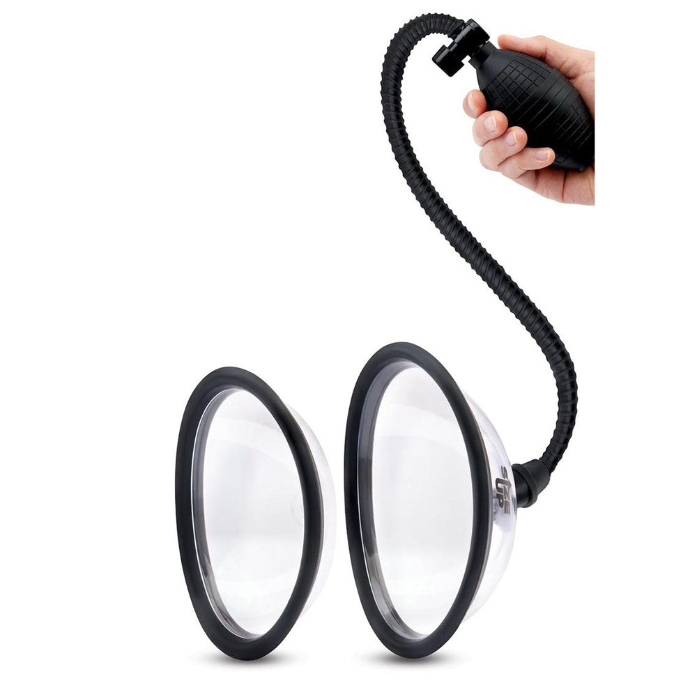 Size Up Pump – Classic Design, Dual Chambers – Black